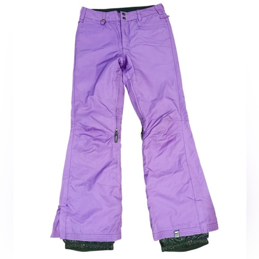 ROXY Ski Snow Pants - Womens Size XS - Lined - Purple - Waterproof
